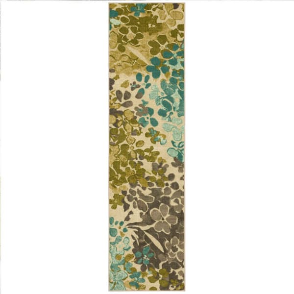 Mohawk Home Radiance Floral Watercolor Runner