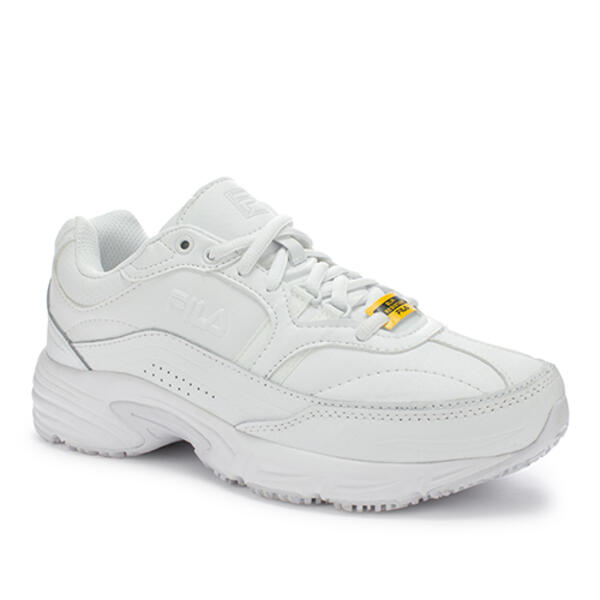 Womens Fila Wide Workshift Work Shoes - White - image 