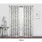 Regal Arabella Floral Print Rod Pocket Curtain Panel - image 2