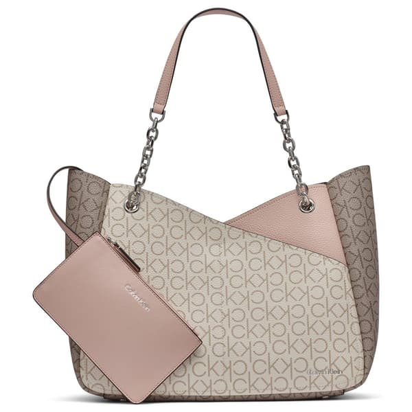 Calvin Klein Zoe Logo Tote