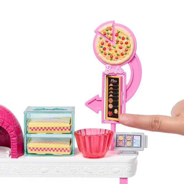 Barbie® Pizza Shop Playset With Blonde Doll