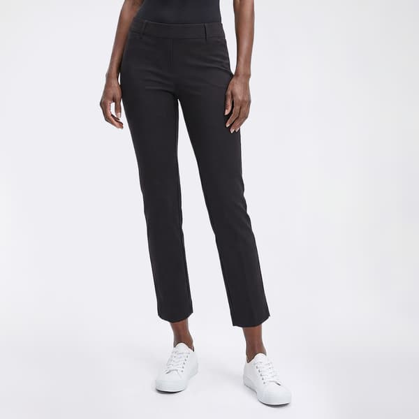 Petite Briggs Luxe Millennium Belt Loop Cropped Pants