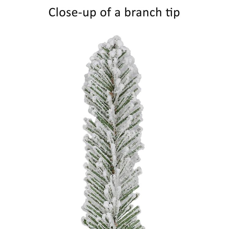 Puleo International 6.5ft. Pre-Lit Royal Majestic Christmas Tree