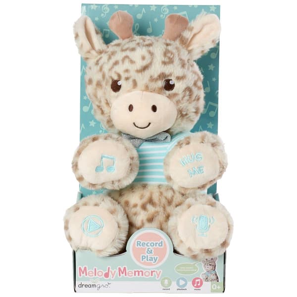 dreamgro&#40;tm&#41; Giraffe Record & Play Melody Memory Musical Soother - image 