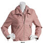Juniors Snobbish 2Fer Faux Leather Jacket w/Fur Trimmed Hood - image 3