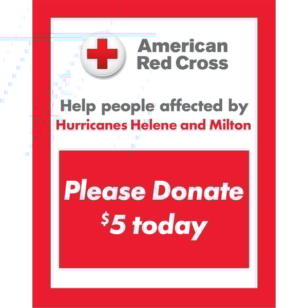 American Red Cross Hurricane Relief Donation - image 