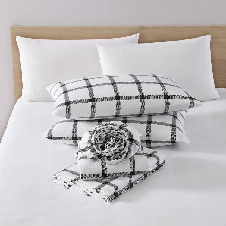 Eddie Bauer Bunkhouse Plaid Cotton Flannel Sheet Set