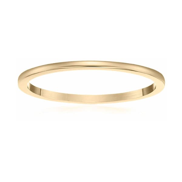 Endless Affection&#40;tm&#41; 14kt. Gold 1mm Wedding Band - image 