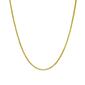 22in. Box Chain Vermeil Sterling Silver Necklace - image 1