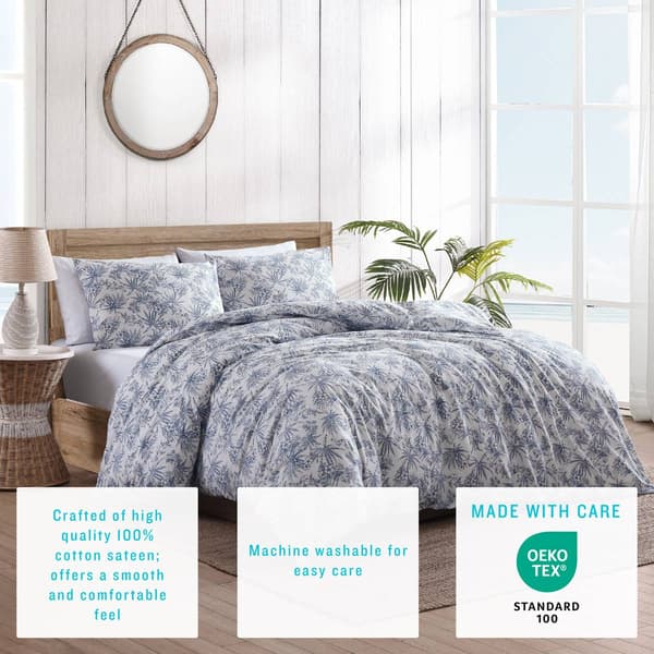 Tommy Bahama Pen And Ink Cotton Duvet Set