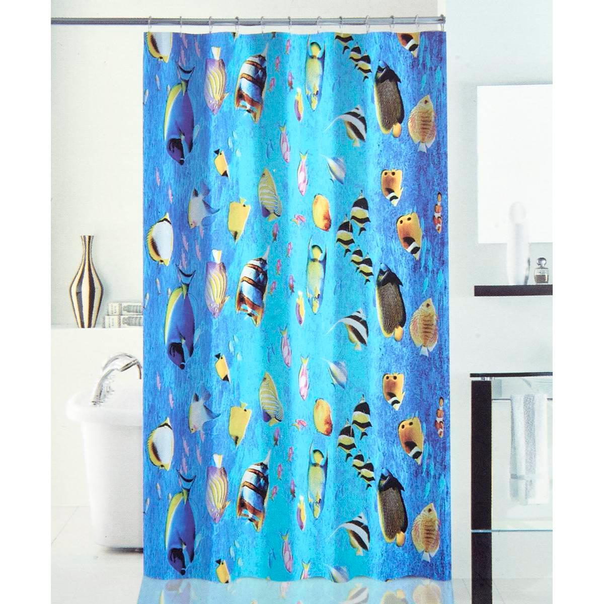 Sea World PEVA Shower Curtain