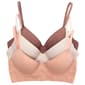Womens Danskin 3Pk Seamless Molded Bra DS3951-3PKT - image 1