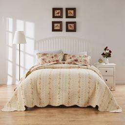 Greenland Home Fashions™ Antique Rose Ecru Bedspread Set