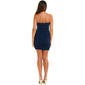 Juniors Crystal Doll Strapless Cuff Glitter Slip Dress - image 3