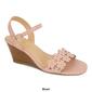 Womens XOXO Luis Wedge Slingback Sandals - image 7