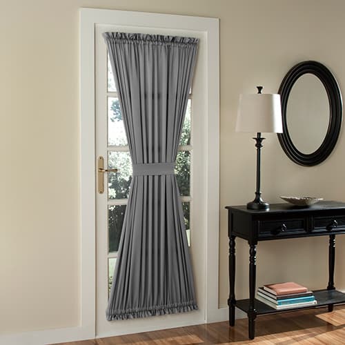 Sun Zero Michael Room Darkening Door Curtain Panel - image 