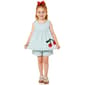Girls (4-6x) Lone Star Kids 2pc. Cherry Denim Short Set - image 1