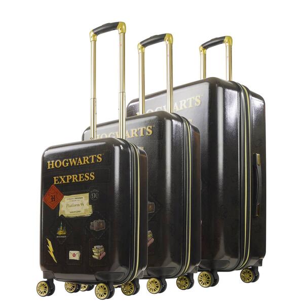 FUL Harry Potter 3pc. Hogwarts Express Black Luggage Set - image 