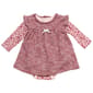 Baby Girl (NB-9M) Rene Rofe Marled Terry Jumper & Bodysuit Set - image 1