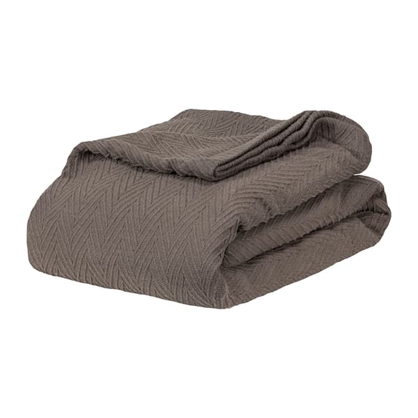 Superior All-Season Chevron Cotton Blanket - image 