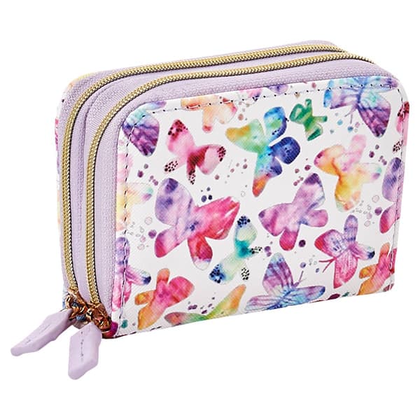 Womens Buxton Butterfly Wizard Wallet