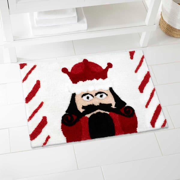 Avanti Peppermint Nutcracker Bath Collection