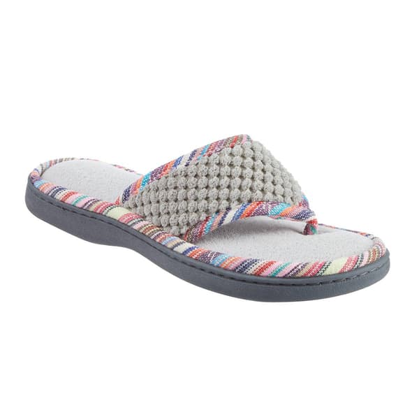 Womens Isotoner Popcorn Elsie Flip Flop Slippers