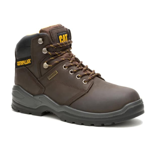 Mens Caterpillar Striver Waterproof Steel Toe Work Boots