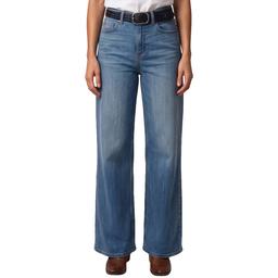 Womens Royalty Hazel Belted Wide Leg Jeans