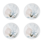 Avanti Starfish Woven Braided Round Placemats - Set of 4 - image 1