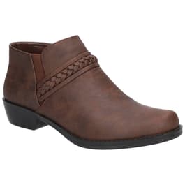 Womens Jalia by Easy Street Stretch For Fit Ankle Boots