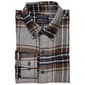Mens Jackson Hole Flannel Shirt - Brown / Grey / Navy - image 2