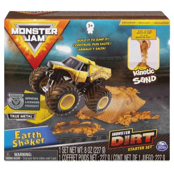 Spin Master&#40;tm&#41; Monster Jam Earth Shaker Monster Dirt Starter Set - image 
