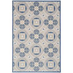 Nourison Aloha Tile Pattern Indoor/Outdoor Area Rug