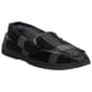 Mens Preswick & Moore(R) Microsuede Moccasin Slippers - Black Plaid - image 1