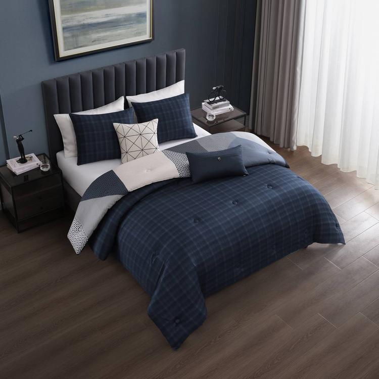 Bebejan® Geo Fusion Cotton 5pc. Reversible Comforter Set