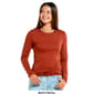 Juniors Aveto Long Sleeve Crew Neck Tee - image 2