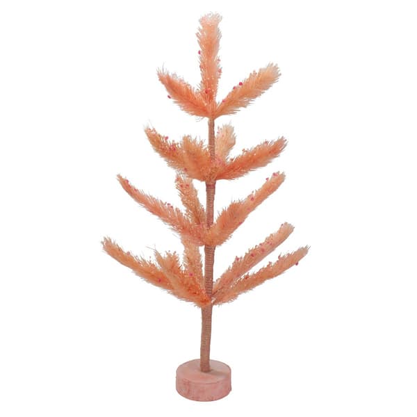 Northlight Seasonal Peach Sisal Pine Mini Artificial Easter Tree