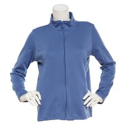 Petite Hasting &amp; Smith Long Sleeve Zip Mock Neck Jacket