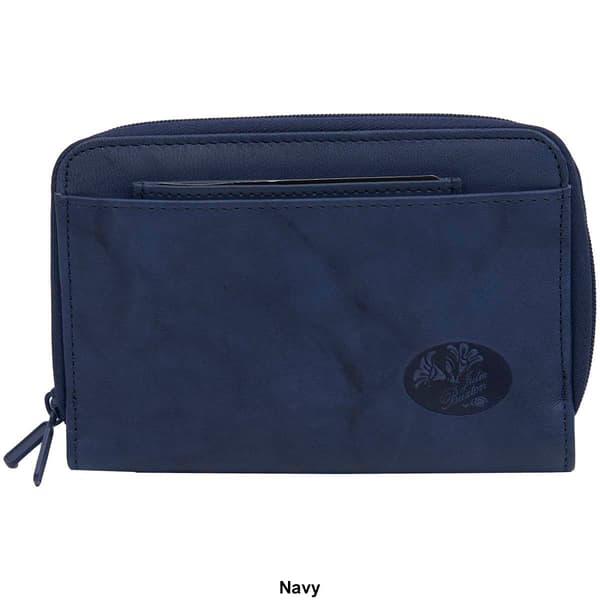 Womens Buxton Double Zip Indexer Wallet