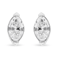 Haus of Brilliance Marquise Lab Grown Diamond Stud Earrings - image 2