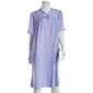 Womens Jasmine Rose 42in. Blister Trapunto Snap Robe - image 1