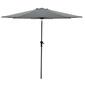 Northlight Seasonal 9ft. Solar Patio Market Tilted Umbrella - image 1
