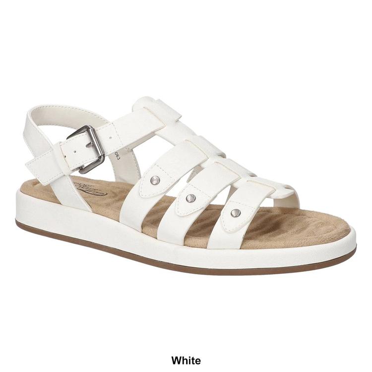 Womens Easy Street Chirp Gladiator Platform Sandals