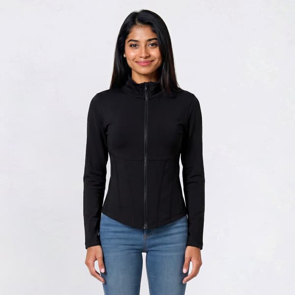 Juniors Love Tree Zip Jacket
