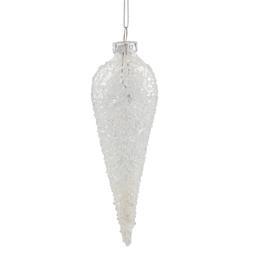 Northlight Seasonal Clear Glass Winter Icicle Ornament