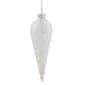 Northlight Seasonal Clear Glass Winter Icicle Ornament - image 1
