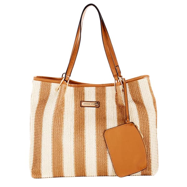 Adrienne Vittadini Sag Harbor Straw Tote - image 