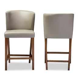Baxton Studio Olivia 2pc. Pub Stool Set