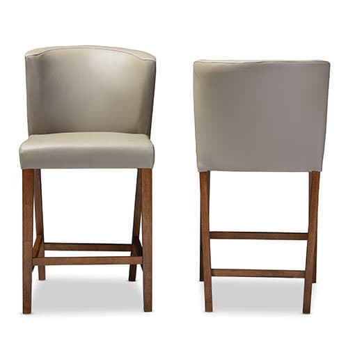 Baxton Studio Olivia 2pc. Pub Stool Set